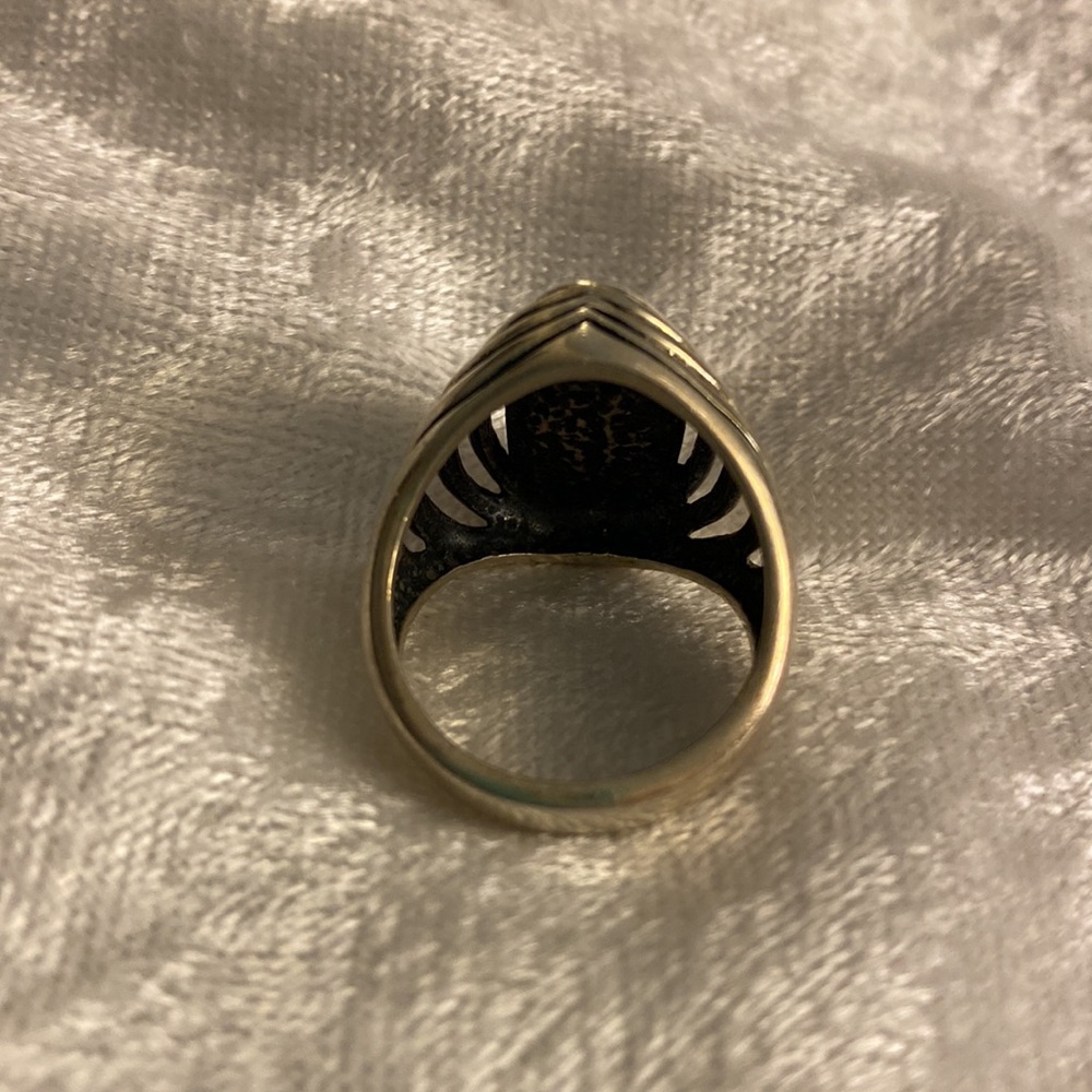 Lapis Silver Ring - image 2